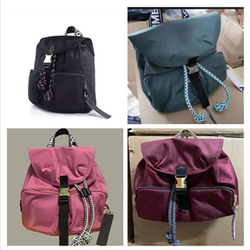 

2022 Hot Sell Fashion BIMBA Y bag classic LOLA backpack, outdoor waterproof nylon women backpack 15 inch laptop famous brand ins trend, 0001