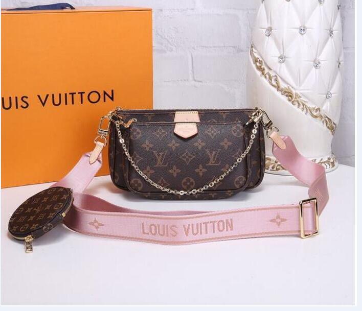 

1-1 LV Louis Fashion Crossbody Shoulder HandBag Women Purse Messenger Bags Wallet Tote Clutch Bag backpack travel men Vitton, Red;black