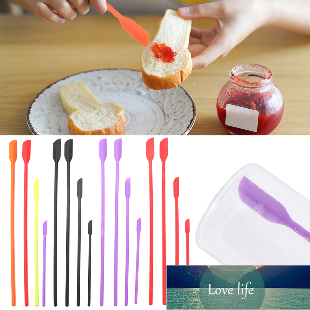 

4pcs/pack Mini Silicone Spatula Set,Small Rubber Spatula ,Mixing Thin Jar Scraper for Kitchen Bottles,Cosmetic DIY Sculpture Factory price e
