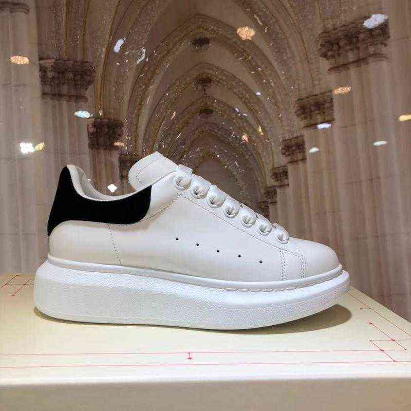 

High Quality Brand Designer Alexander Women Shoes Chunky Sneakers Platform Outdoor Casual Fashion Lady White L1, Pink suede
