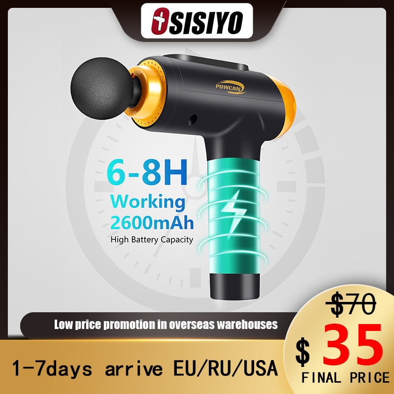 

OSISIYO 05 Massage Gun Fascia Gun Muscle Relax Massage Electric Massage Fitness Equipment Noise Reduction Design For Male Female