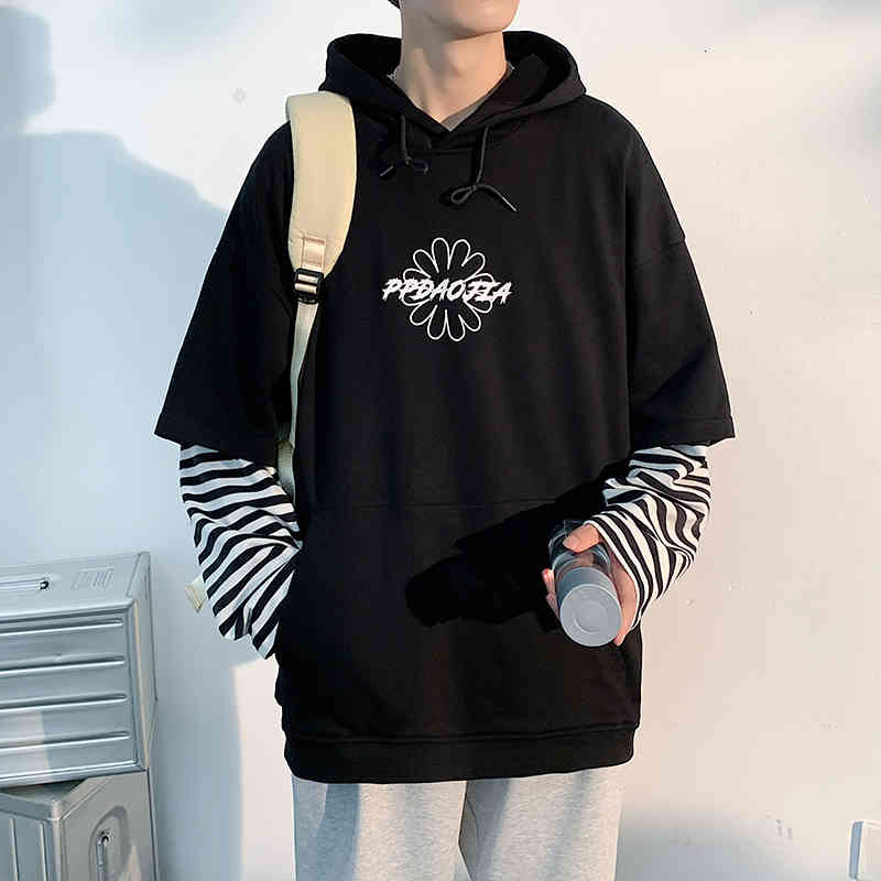 

men's hoodies & sweatshirts male hip hop sweatshirt for skateboard, unique black piece of fashion chorea spring and autumn jgaj
