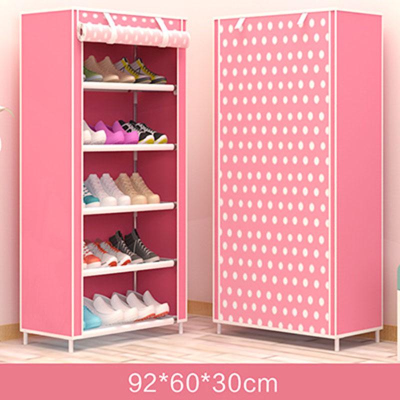 

Clothing & Wardrobe Storage Simple Small Mini Shoe Shelf Dormitory Economical Household Doorway Narrow Multi-layer Bedroom Room Dustproof Ra