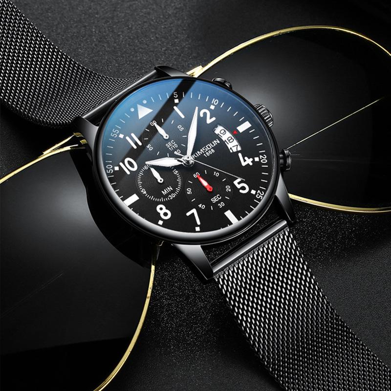 

Wristwatches Luxury Sport Ultra-thin Case Top Brand Men Watches Stainless Steel Waterproof Watch For Man Relogio Masculino, Ksd-10-g