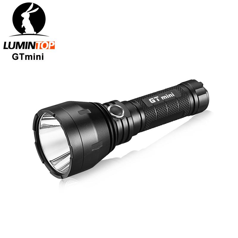 

GT Mini LED CREE XHL 1200 Lumen 750 Meter High Power Torch By 18650 Battery For Hiking, Camping Flashlights Torches