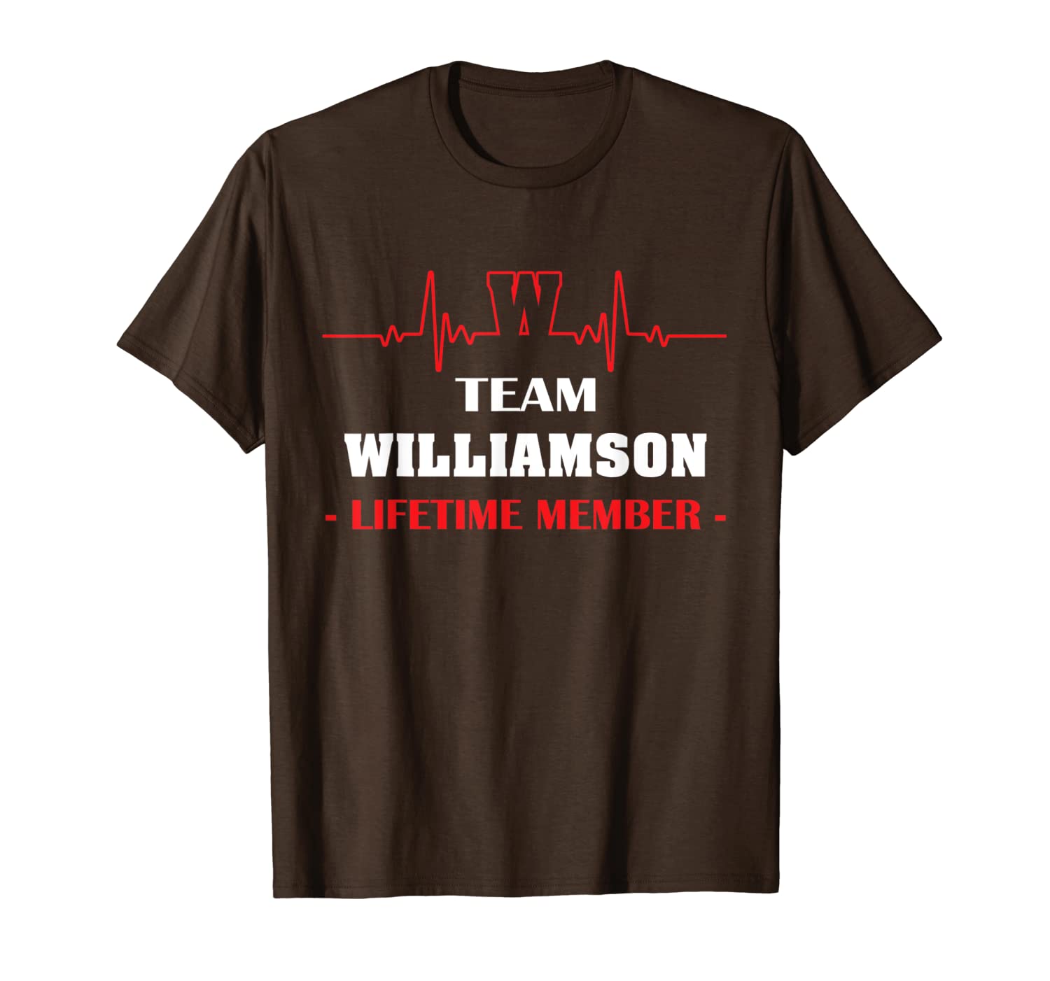 

team williamson lifetime member family youth kid shirt 5ts, White;black