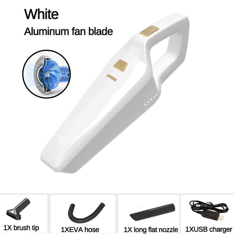

Vacuum Cleaners 4000KPA Car Cleaner 12V Portable Handheld Cordless USB 120W Super Suction Wet/Dry Vaccum For Home Pet Hair