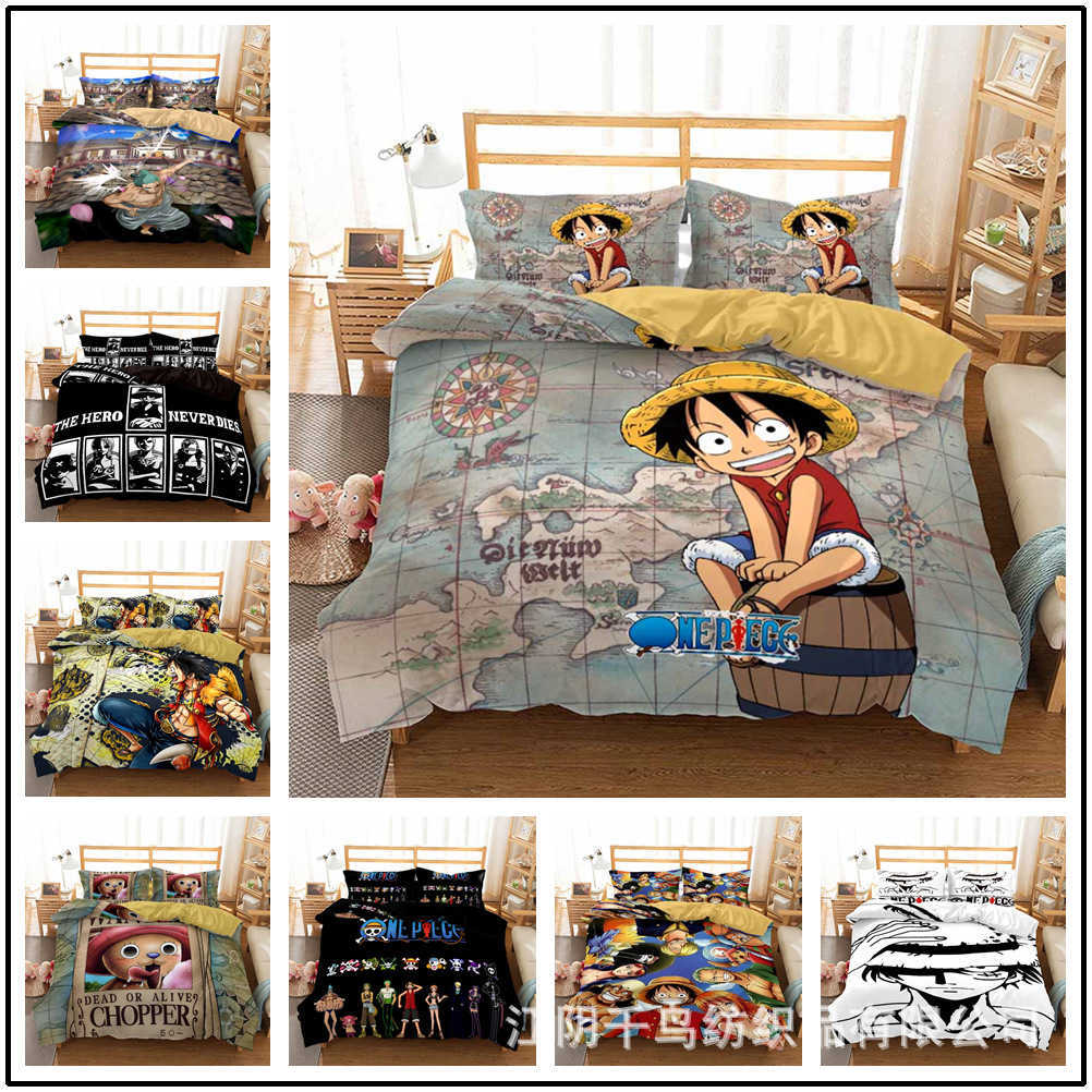 

3D pirate Wang home textile bedding digital printing 4-piece set 3-piece set