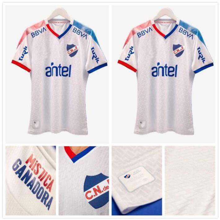 

2021 2022 Club Nacional de Football soccer jersey home Club Nacional Asunción 21 22 Brahian Ayala Danilo Santacruz Carlos Arrua football shirts maillot de foot, Multi