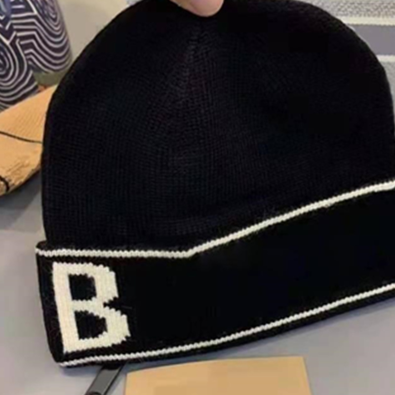 

Top quality classic letter Knitted Beanie Caps with label for Men Women Design Fashion Hip Hop Solid Skull Cashmere, Blue;gray