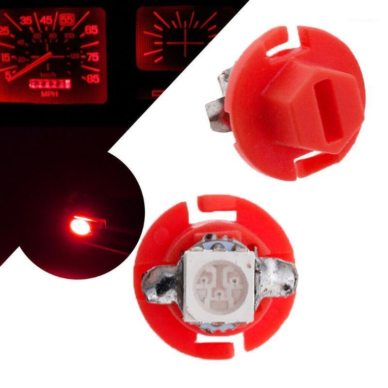 

Emergency Lights Red LED Bulbs T5 B8.4D 1 SMD 10Pcs 12V 12mm X Dash Dashboard
