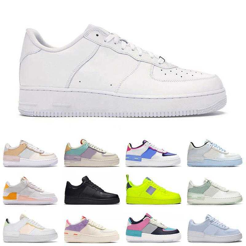 

Dunk One Platform Designer Low Shoes Shadow Men Women Off Airforce\rForce\rAir Dunks 1 Utility Volt White Trainers