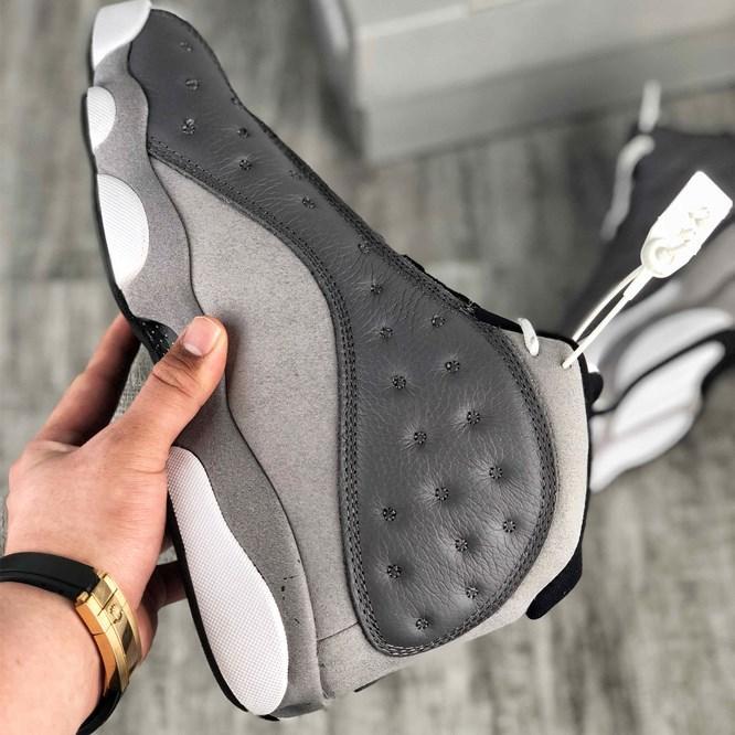 

Good Quality Jumpman 13 Shoes Atmosphere Grey BLACK WHITE man basketball sneaker chaussures de sport With Box, #1