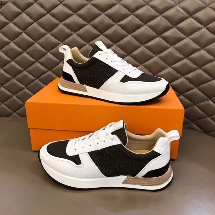 

Dio 2021 New H Sneakers Top Cowhide Fashion Men Comfortable Casual Flat high RDmkggj001