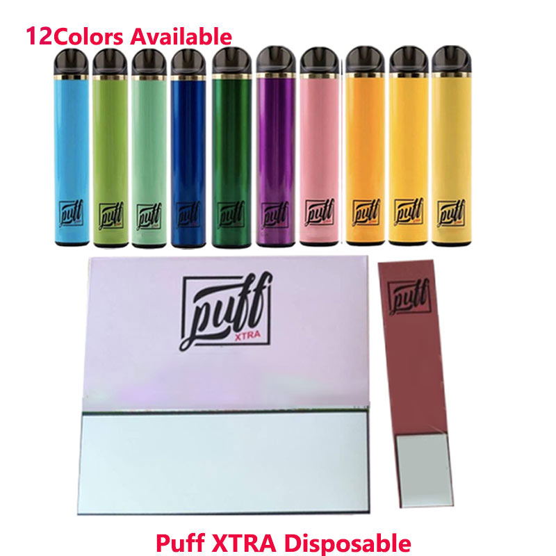 

Top Quality Puff Bar Xtra Disposable Device vape pen Starter Kit Battery 1500 Puffs Cartridge Vape Empty Pen vs Puff Extra plus bars