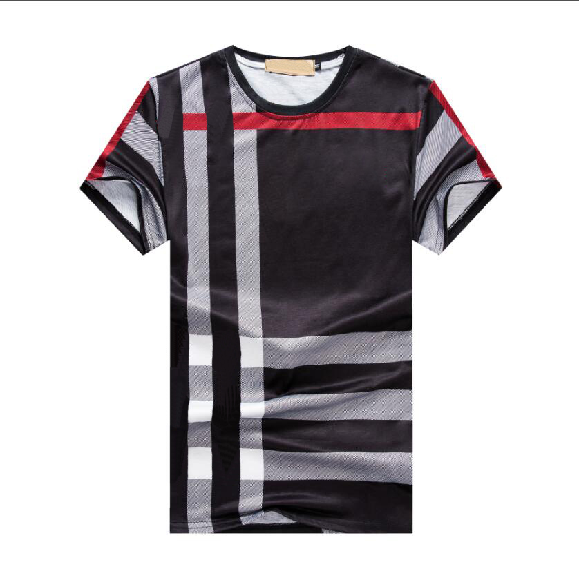 

Famous Mens High T Shirt Letter Print Round Neck Short Sleeve Black White Fashion Men Women High Quality Tees #615891, White;black