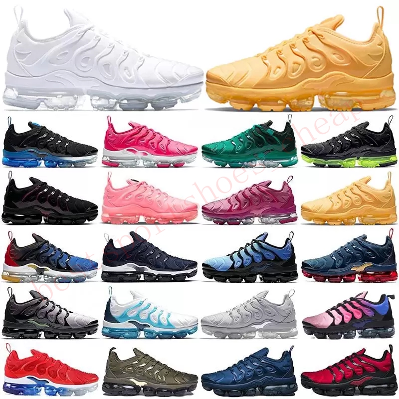 

2021 TN plus running shoes for men women trainers Barely Volt Berry Fresh Orange Triple Black Wolf Grey White Red Creamsicle Swingman mens outdoor sneakers, 49