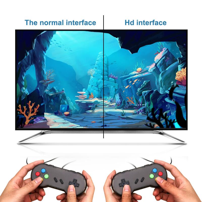 

Retro Game Console 8GB 4K HD Classic Nostalgic Home Double Machine Portable Players