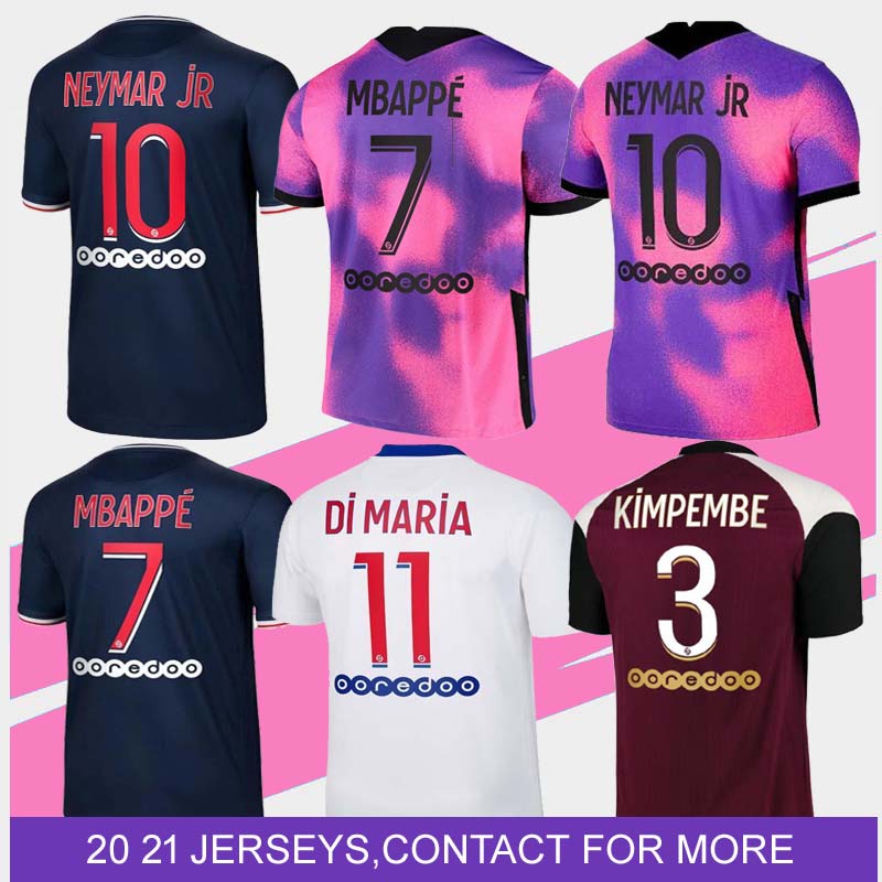 

20 21 Thai MBAPPE soccer jersey 2021 NEYMAR JR VERRATTI MARQUINHOS KIMPEMBE DI MARIA KEAN Men+Women+Kids football Shirt tops and sets, Black;yellow