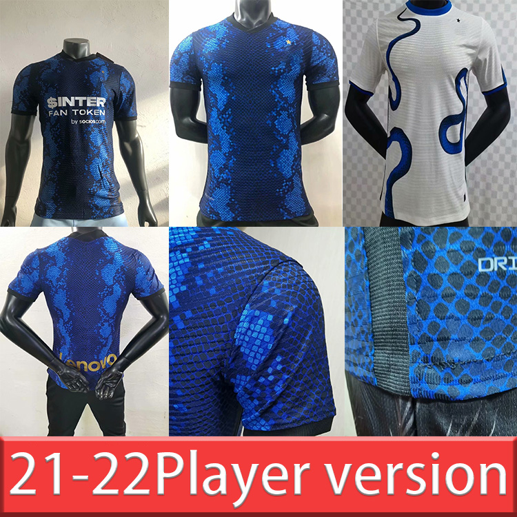 

tops INTER soccer jersey AC BARELLA CORREA DZEKO MILAN GIROUD IBRAHIMOVIC LAUTARO ERIKSEN THEO BRAHIM 21 22 football shirt 2021 2022 uniform, Black;yellow