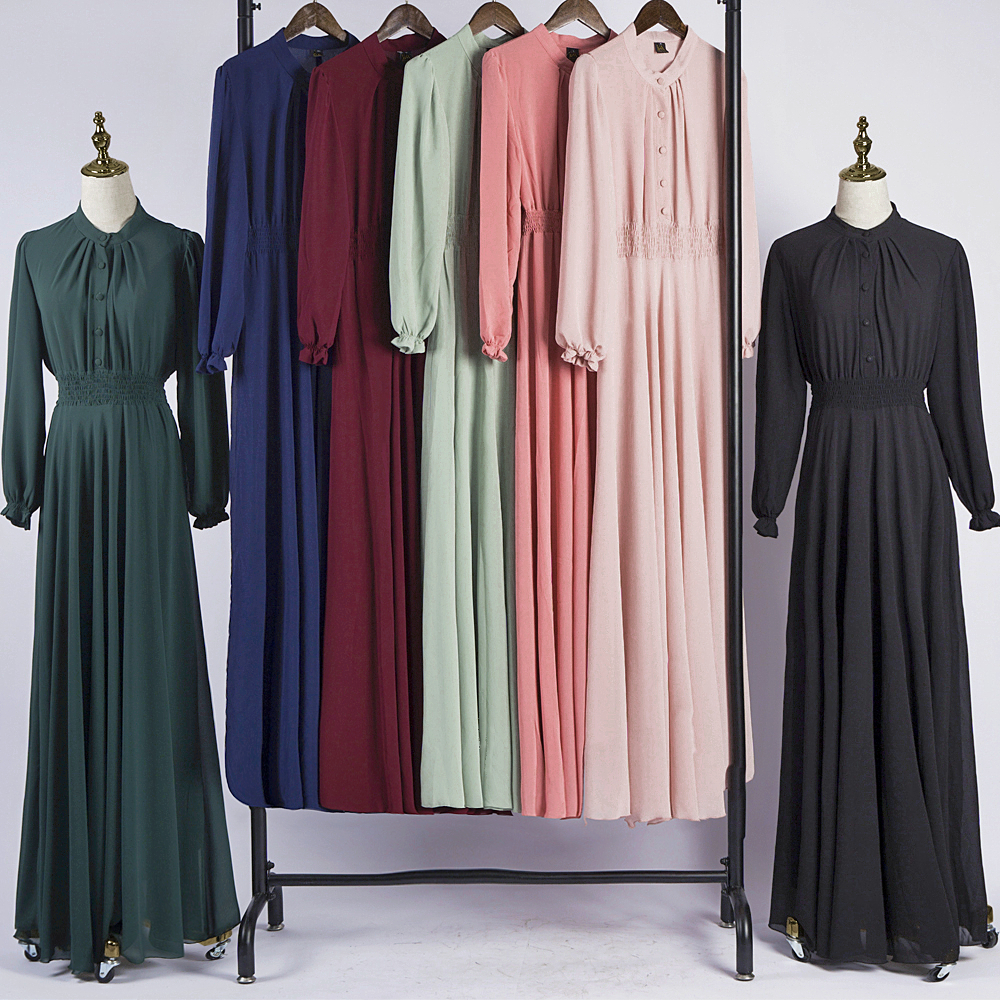 

Kaftan Dubai Abaya Turkey Muslim Women Hijab Dress Islam Clothing Caftan Marocain Ramadan Turkish Dresses Saudi Gamis Wanita