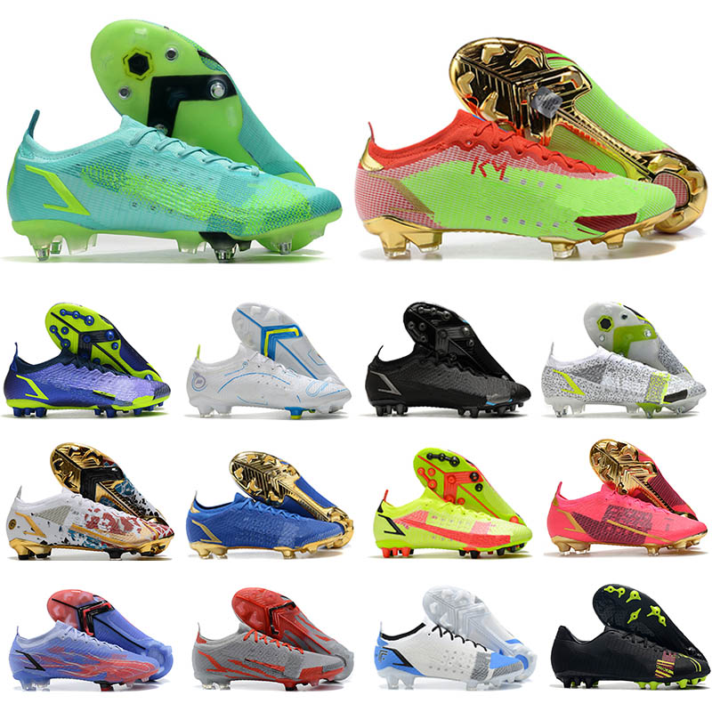 

Mens High Tops Soccer Shoes Superfly 8 Elite FG Cleats Mercurial Vapores 14 XIV Dragonfly MDS Firm Ground Men Outdoor Ronaldo CR7 Football Boots, With original box