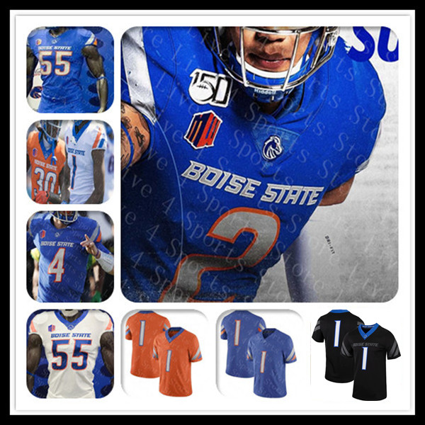 

Boise State College Football Jerseys Hank Bachmeier Taylen Green George Holani Ashton Jeanty Latrell Caples Stefan Cobbs Billy Bowens Cole Wright DJ Schramm 4XL, Orange with 150