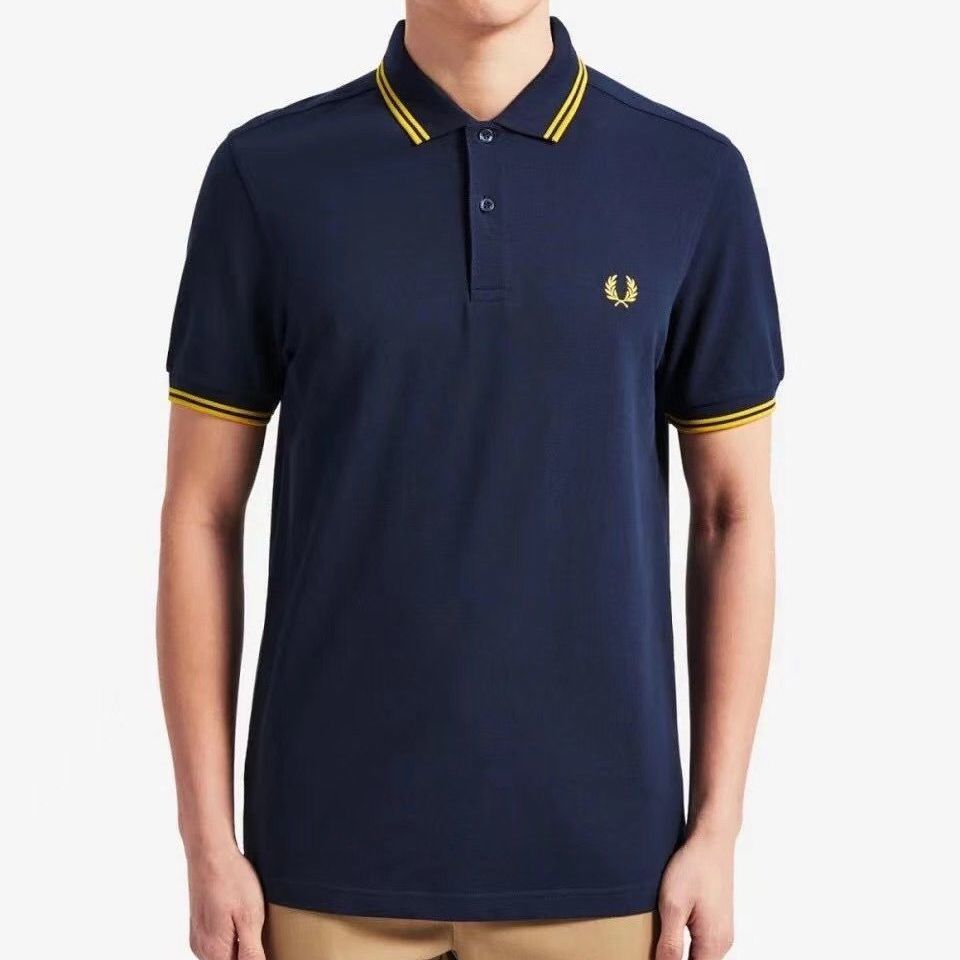 

Men' Polo Shirt 2021 Spring New Casual Business Embroidered Cotton Short Sleeve