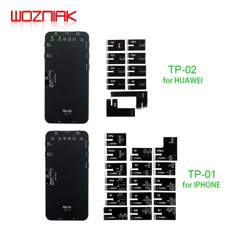 

Power Tool Sets RELIFE TB-01 TB-02 IP Test Box For 6S-12 Pro MaX HUAWEI Screen Tester Assembly Stand Display LCD Touch 3D Function