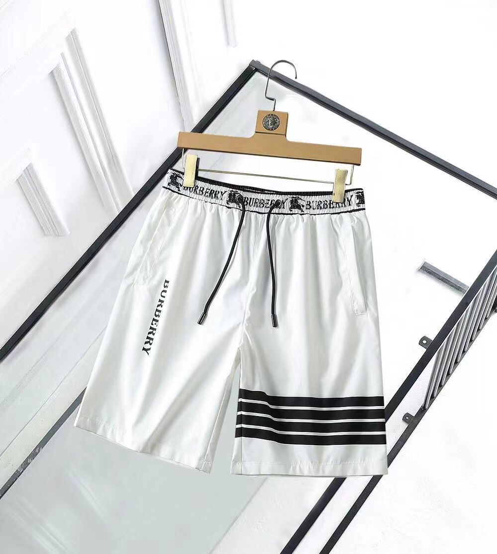 

Men's pants fashion print color matching high quality Shorts Girls Summer classic street boys' sweatpants Asian size m-4xl-01, White;black