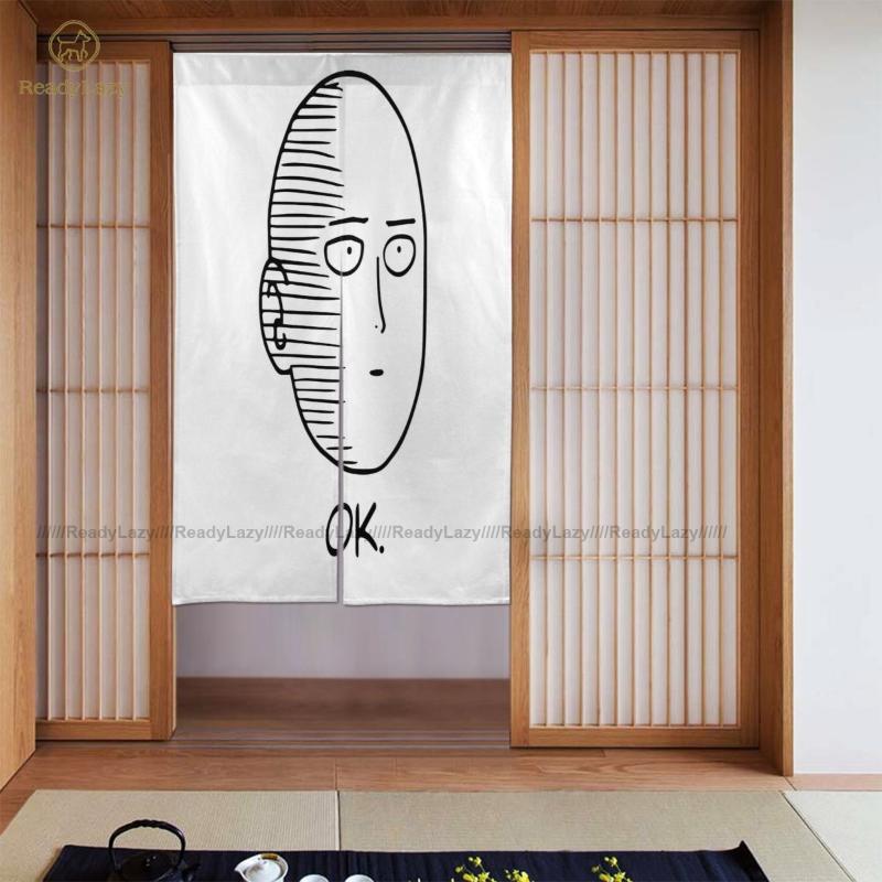 

Saitama Curtains Printed Closet Door Curtain Double Separation & Drapes