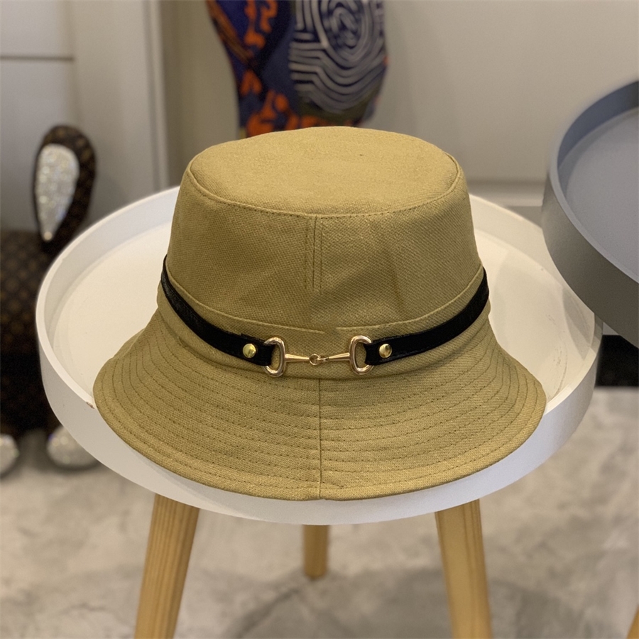 

2021 new designer fisherman caps classic paragraph male and female high-quality woven straw hath, Blue;gray