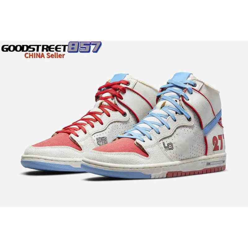 

2021 Authentic High Pro Ishod W Magnus Walker Shoes SB SAIL UNIVERSITY BLUE RED Men Women Athletic Sneakers DH7683-100 With Original, 11