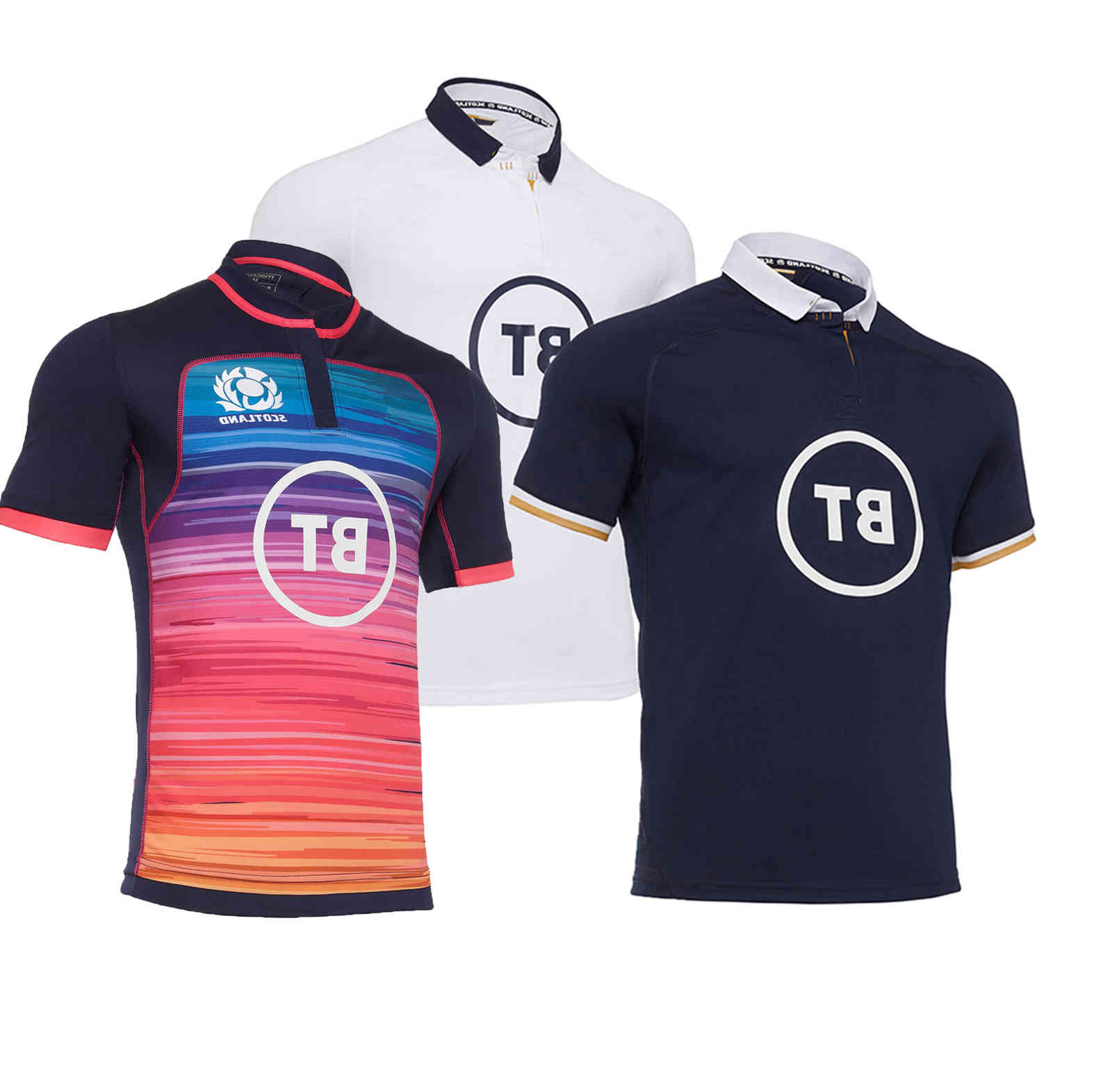 

SCOTLAND RUGBY HOME/AWAY/Training Sport Shirt, 2021 home