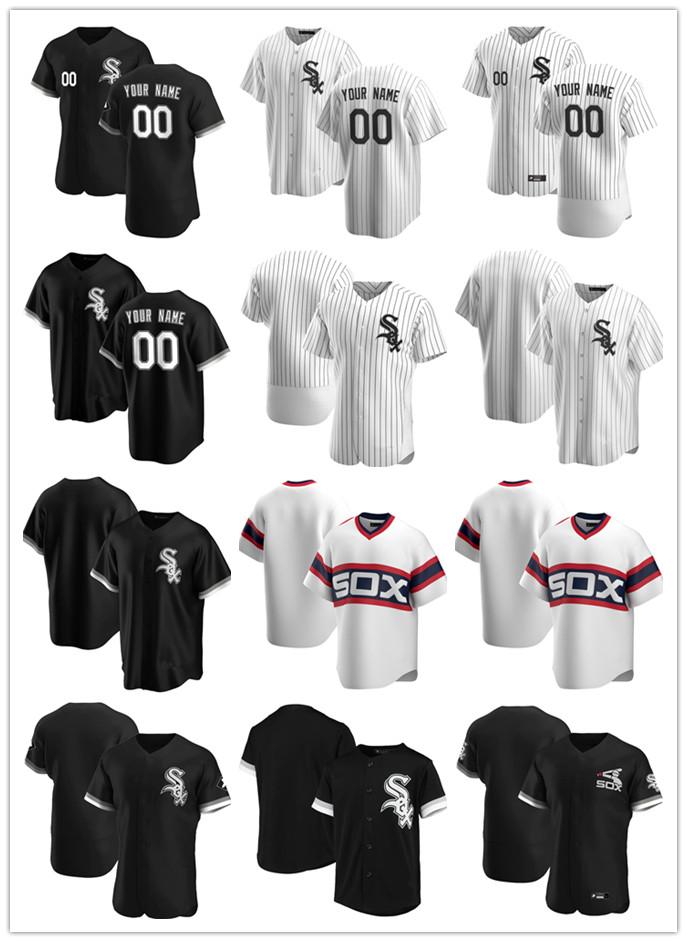 

Custom Jersey Mens women Youth Chicago White Sox your any name number Authentic Baseball Jerseys white black grey, Blue;black