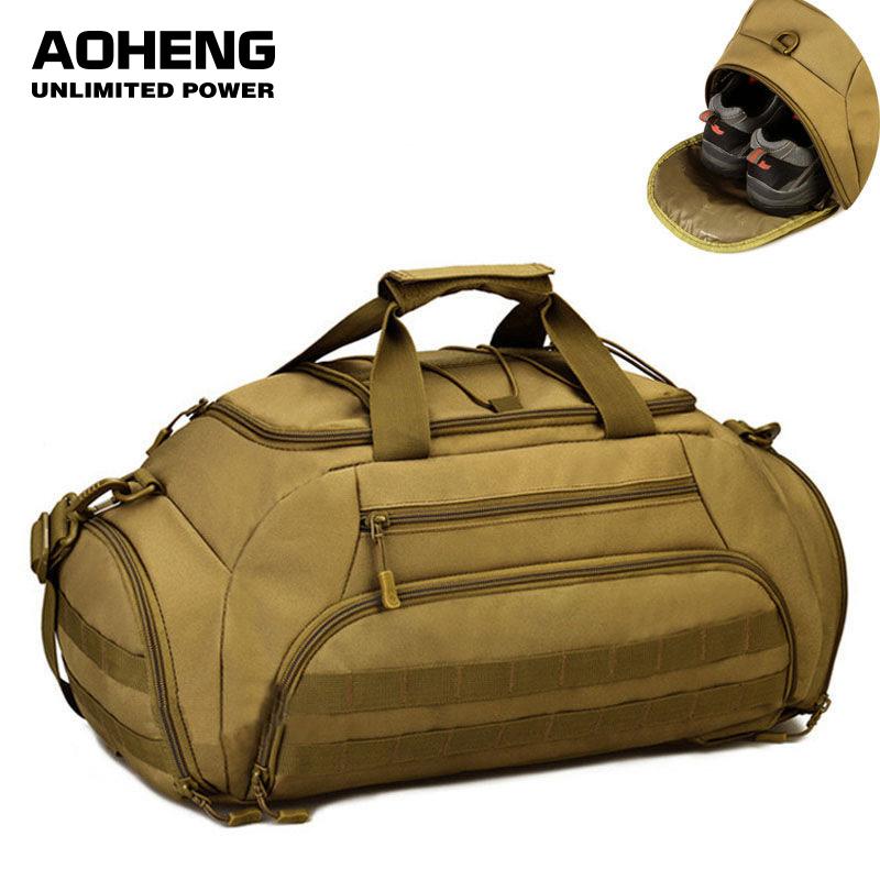 

Duffel Bags 35L Gym Rugzak Tactische Militaire Molle Leger Tassen Waterdichte Sport Camping 14 ''Laptop Camera Mannen, Black