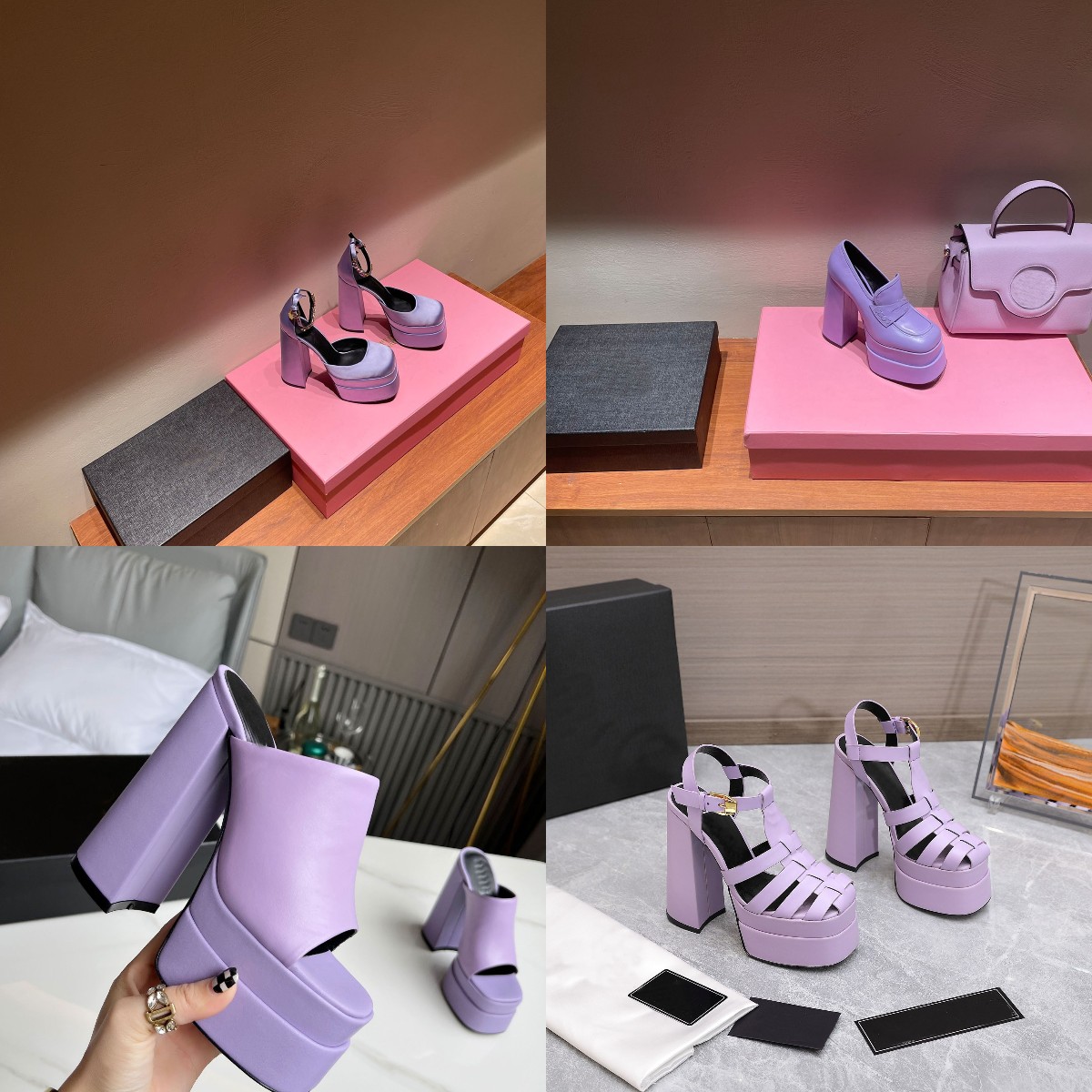 

2022 La Medusa waterproof platform sandals women Muller shoes Medusa aevitas slippers high heels Lasandals intrico outdoor shoe Designer luxury slides, Color 18