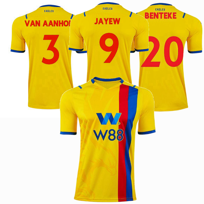 

2021 2022 ZAHA Soccer Jerseys Crystal SAKHO TOWNSEND Cahill Mateta Batshuayi Eze MILIVOJEVIC 21 22 home away football men and kids shirt, Away+patch