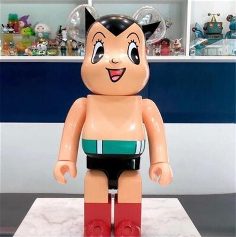 

New style 400% 28CM Bearbrick The PVC The Astro boy design Fashion bear Chiaki figures Toy For Collectors Be@rbrick Art Work model decoration toys gift