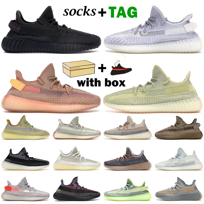 

Kanye men women running shoes Static Black Zebra Yecheil Semi Frozen Yellow Sand Taupe Sesame Clay Synth Lundmark mens trainers sneakers with box, #8