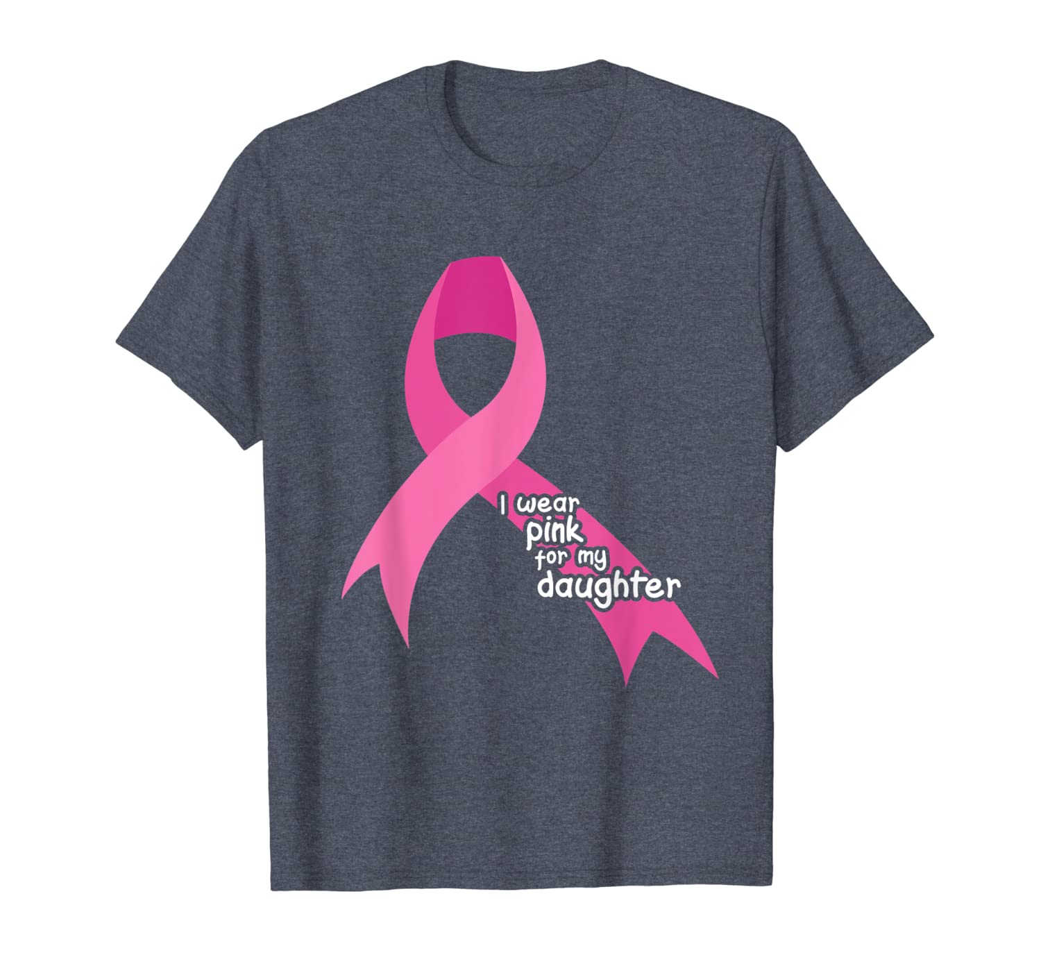 

pink ribbon t-shirt i breast cancer awareness month october, White;black