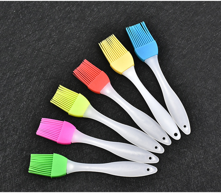 

Fashion Silicone BBQ Brush Cooking Pastry Butter Brush Kitchen Heat Resistance Basting Oil Brushes Cake Cream Brushes Baking Tool DH8575