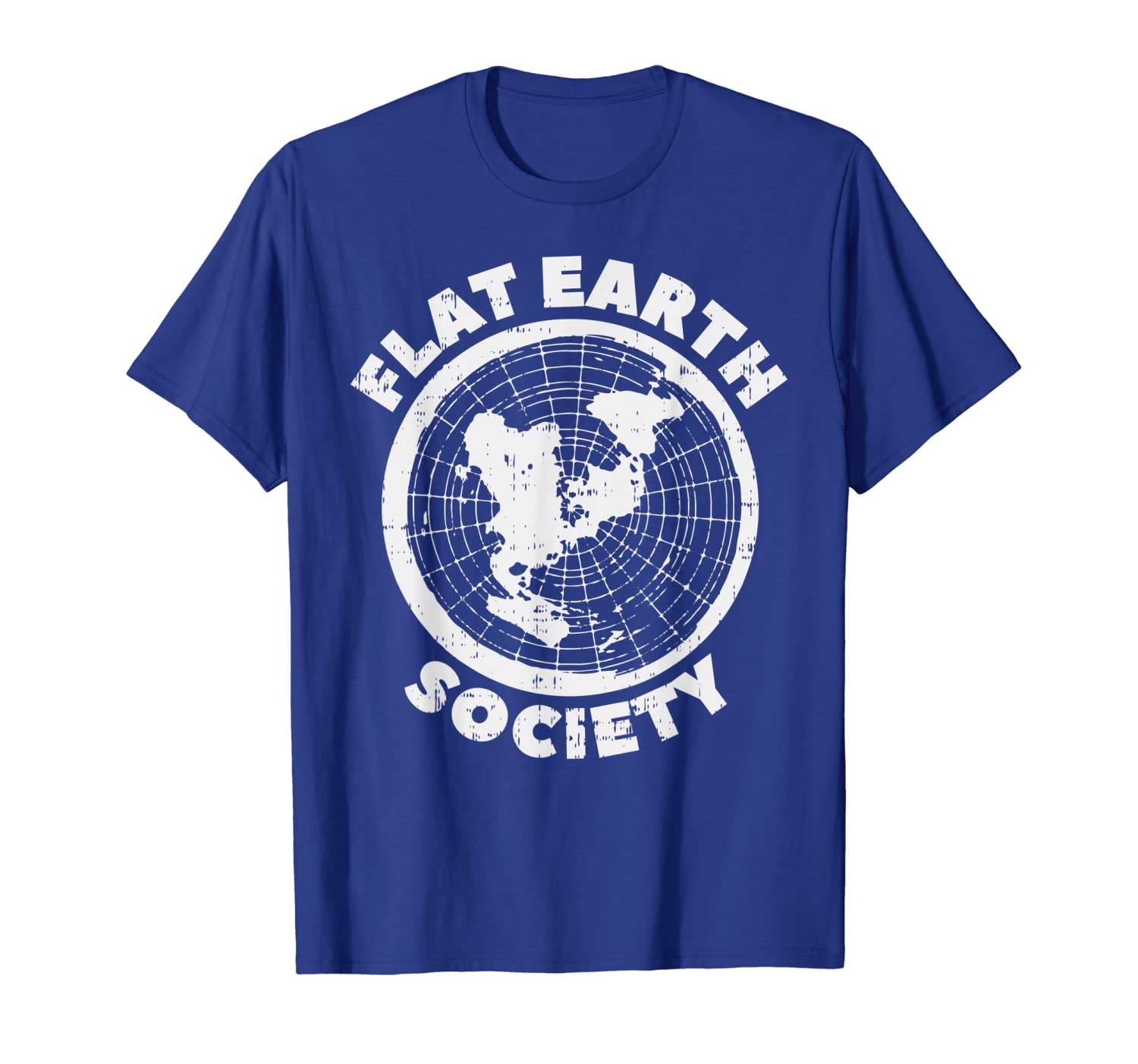 

flat earth society funny conspiracy theory earther gift t-shirt, White;black