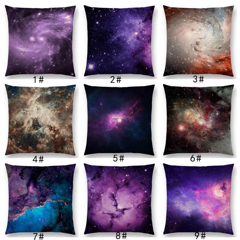 

Amazing Beautiful Stars Shining Gorgeous Nebula Dreamy Galaxy Universe Cushion Cover Home Decor Sofa Throw Pillow Case Cushion/Decorative
