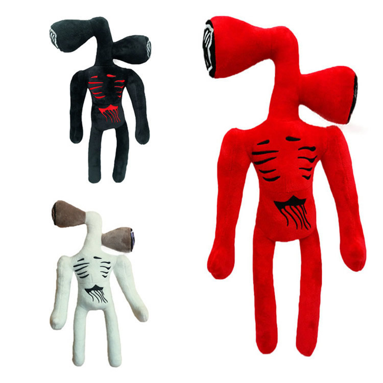 

New Arrival /15.7Inch Siren Head Plush Toys Stuffed Dolls Kids Gift, White