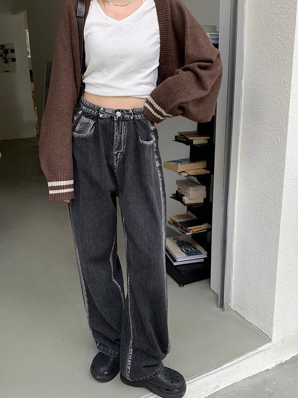 

Women's Jeans High Waist Denim Trousers For Women, Blue