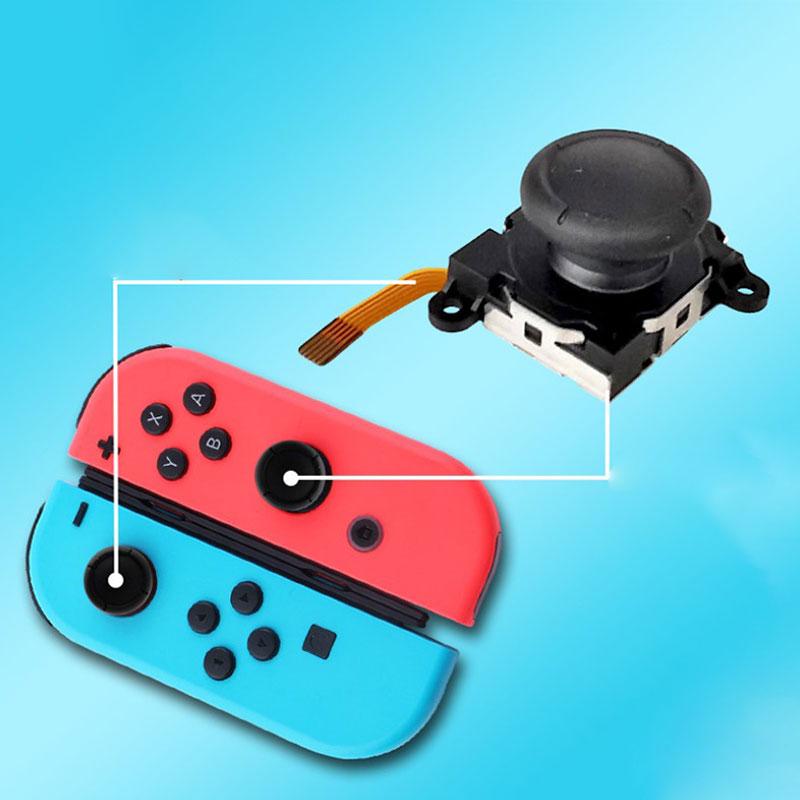 

Game Controllers & Joysticks 1Pcs 33 * 22 15mm Joystick For Switch Joy-con Compatible 3D Analog Button Replacement Controller