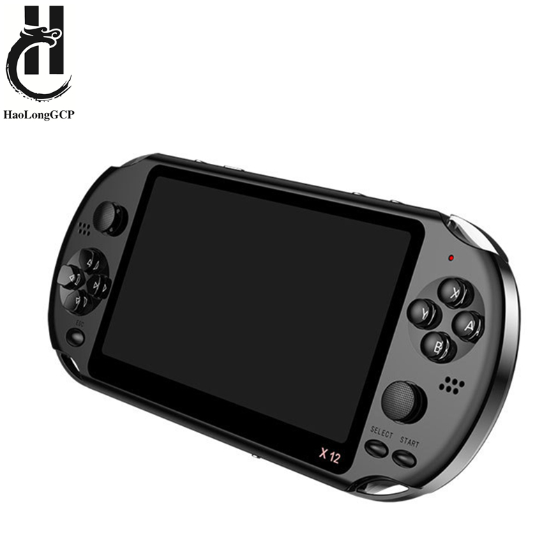 

Newest 5.1 inch Handheld Portable Game Console Dual Joystick 8GB preloaded 1000 free games support TV Out video game machine 210317
