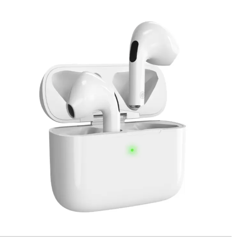 

Air H1 Wireless Earphones Chip 2 Pods Gen 3 Pro Win Up Pop Charger Bluetooth Headphones Earbuds GPS Rename White Retail Package