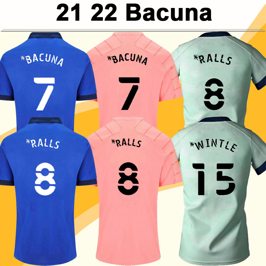 

21 22 BACUNA RALLS MOORE Mens Soccer Jerseys MORRISON PHILLIPS PACK COLWILL SANG RATCLIFFE Home Away 3rd Football Shirts Uniforms, Qm6165 21 22 home no patch